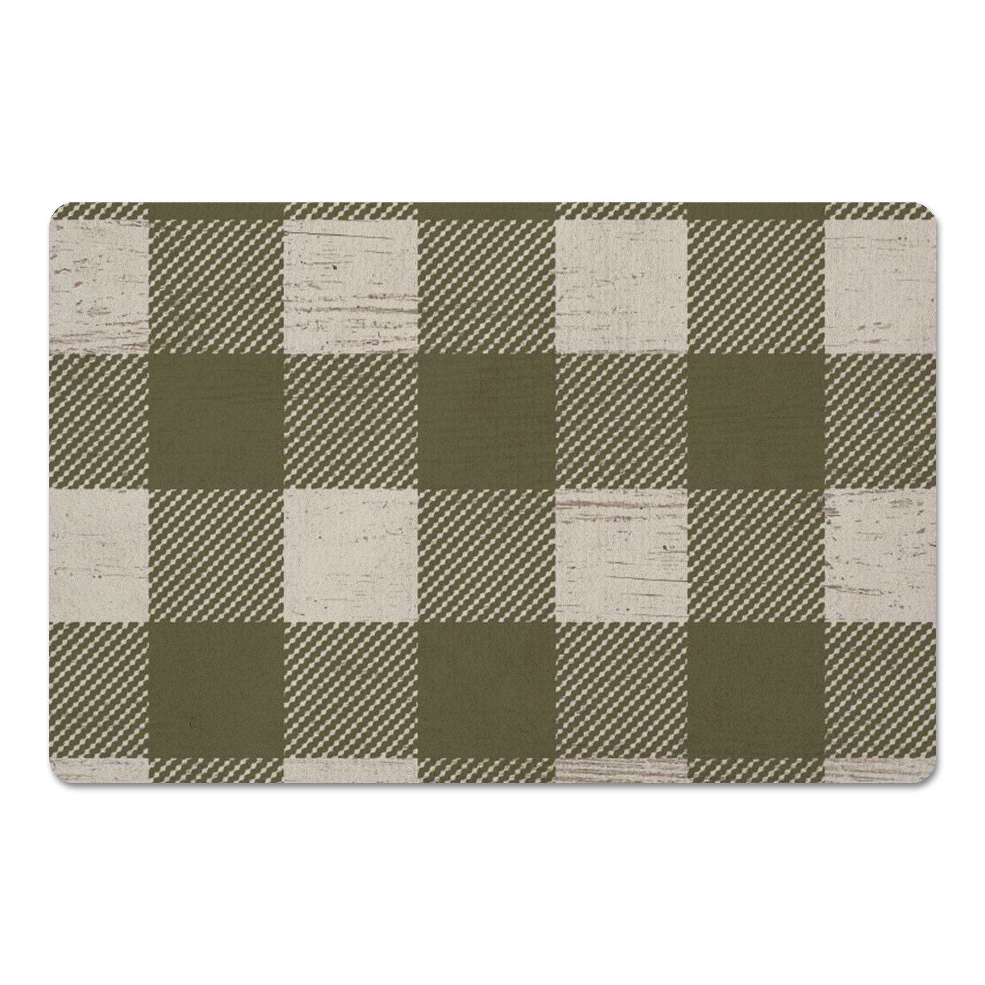 Buffalo Check Floor Mat